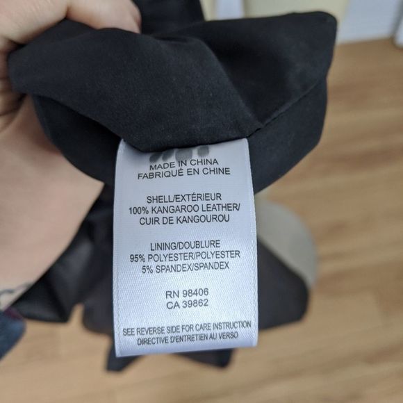 Theysken's Theory kangaroo leather dress - Picture 4 of 11